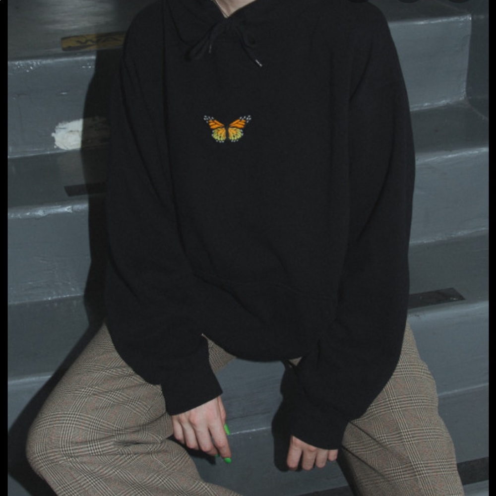 brandy Melville Christy Butterfly hoodie